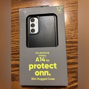 NWT Protect On slim rugged Black Case for Samsung Galaxy A14 5G